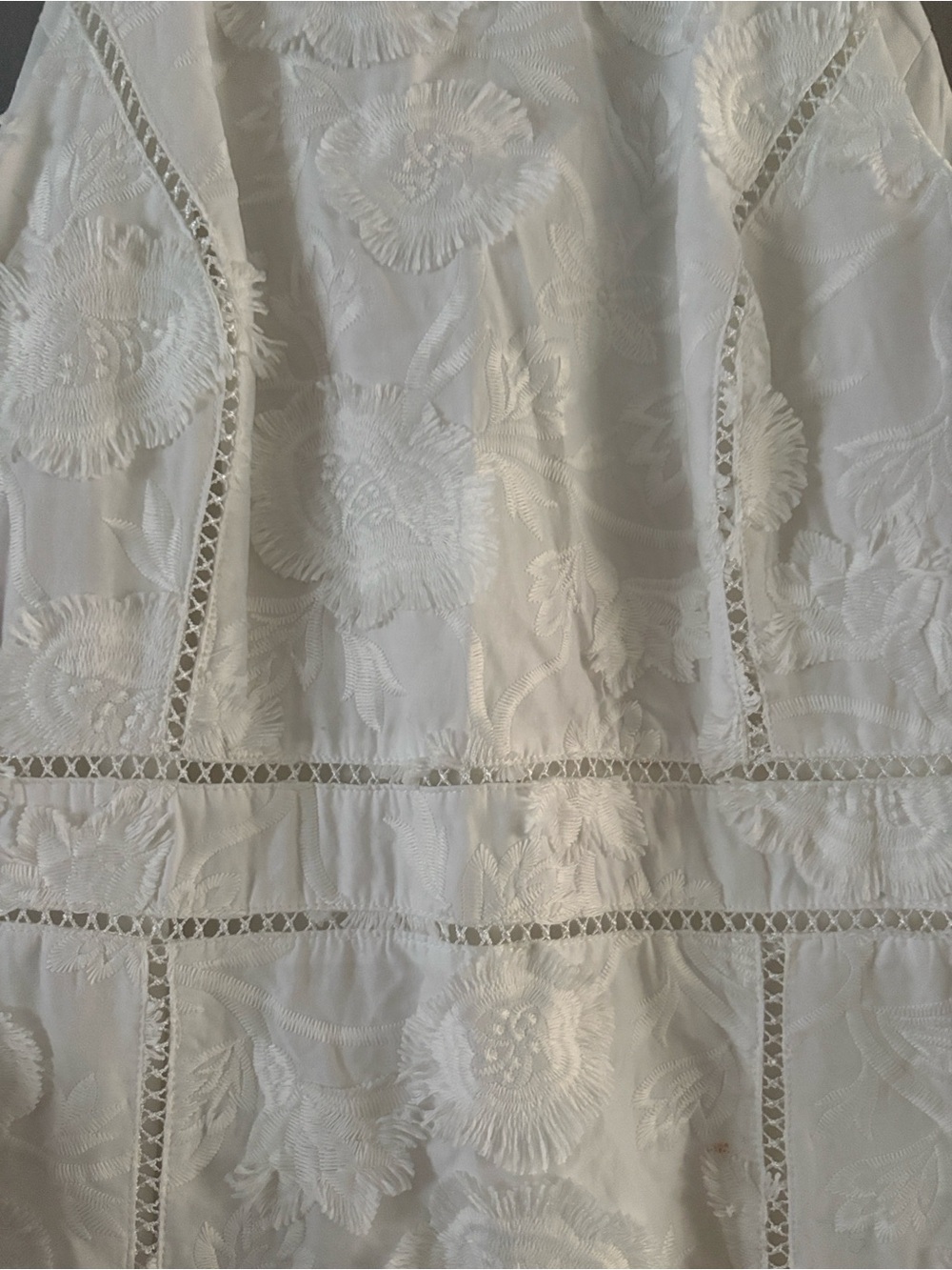 INC International Concepts White Textured Halter Cocktail Dress - Picture 5 of 11